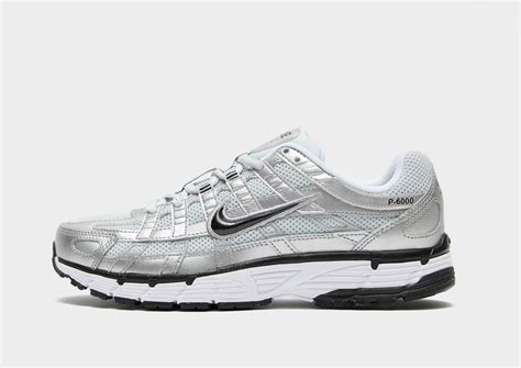 nike p 6000 weiß silber|Nike P.